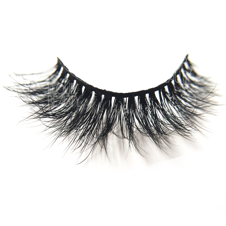 Siberian mink 3d eyelashes USA with customer brand EJ64